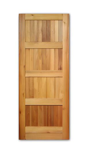 $90 - 4 panel T&G Saligna